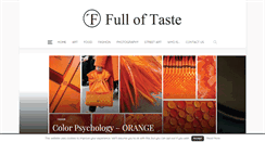 Desktop Screenshot of fulloftaste.com