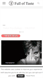 Mobile Screenshot of fulloftaste.com
